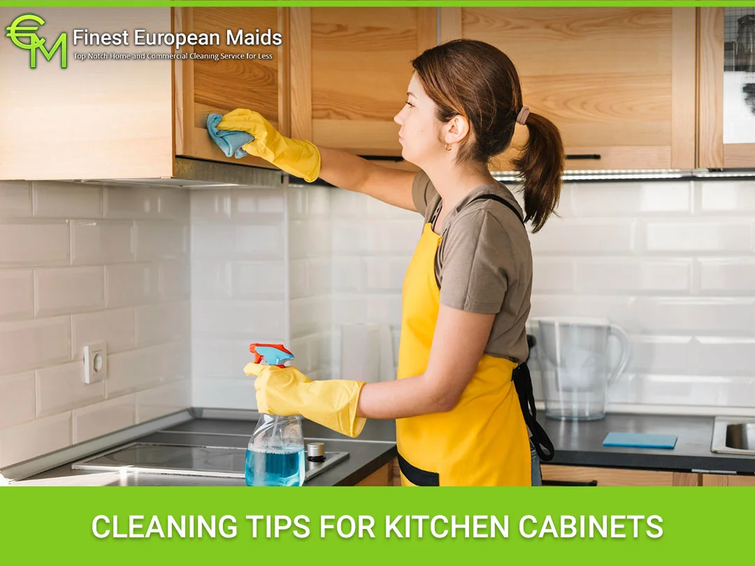 kitchen cabinet cleaning tips